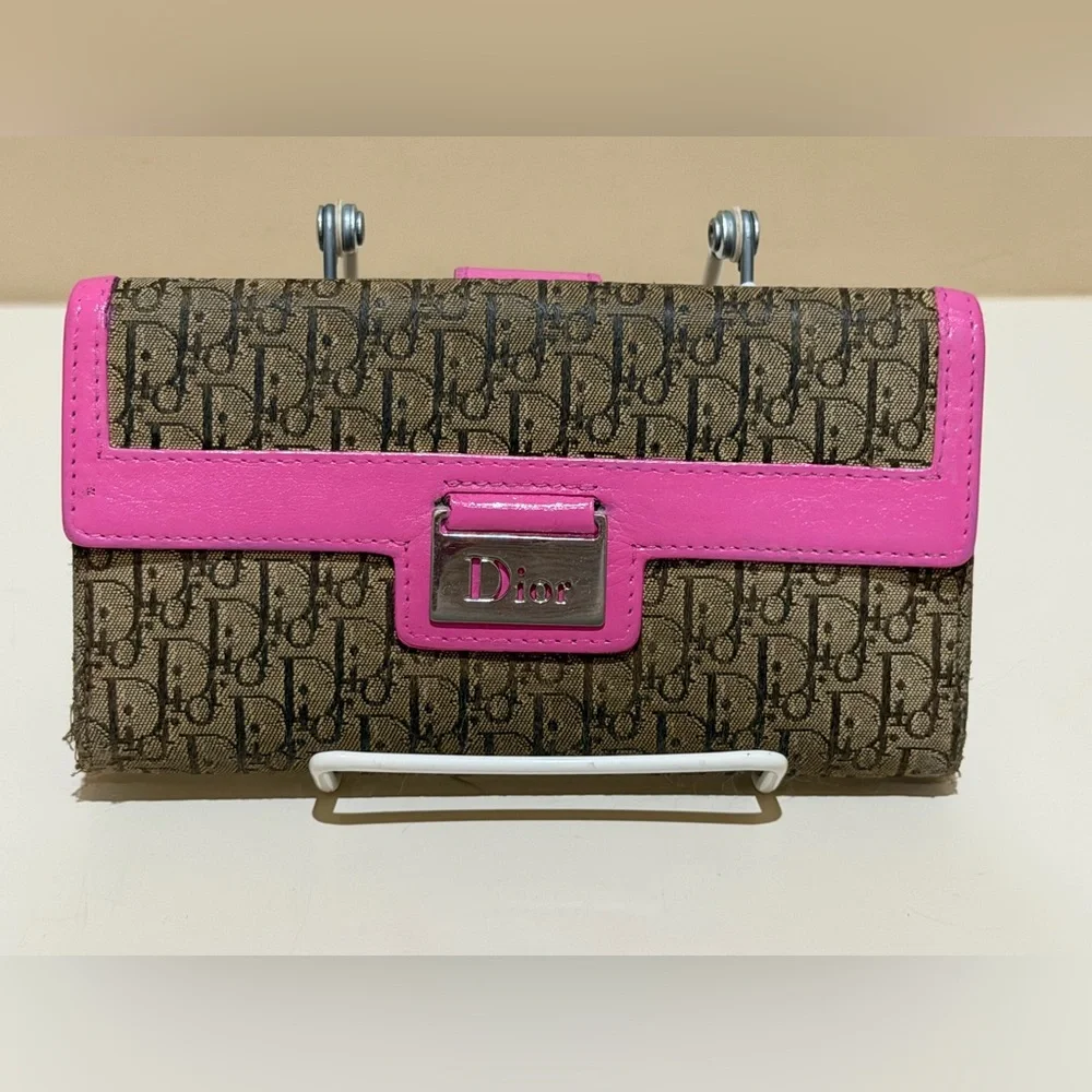 Dior Vintage Trotter Long Wallet